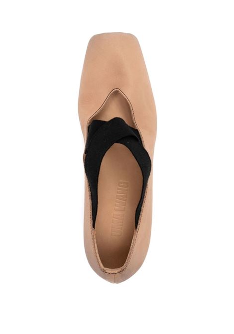 ballerine con tacco donna rosa e nere UMA WANG | US9101UW059